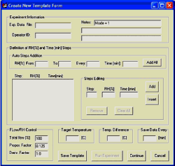 Experiment design template