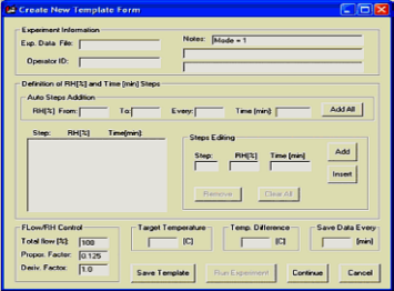 Experiment design template